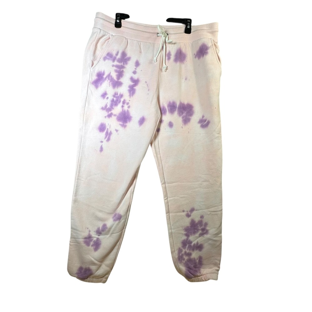 Wild Fable Womens XL Tie Dye Sweatpants Pink Purple Joggers Lounge Pants